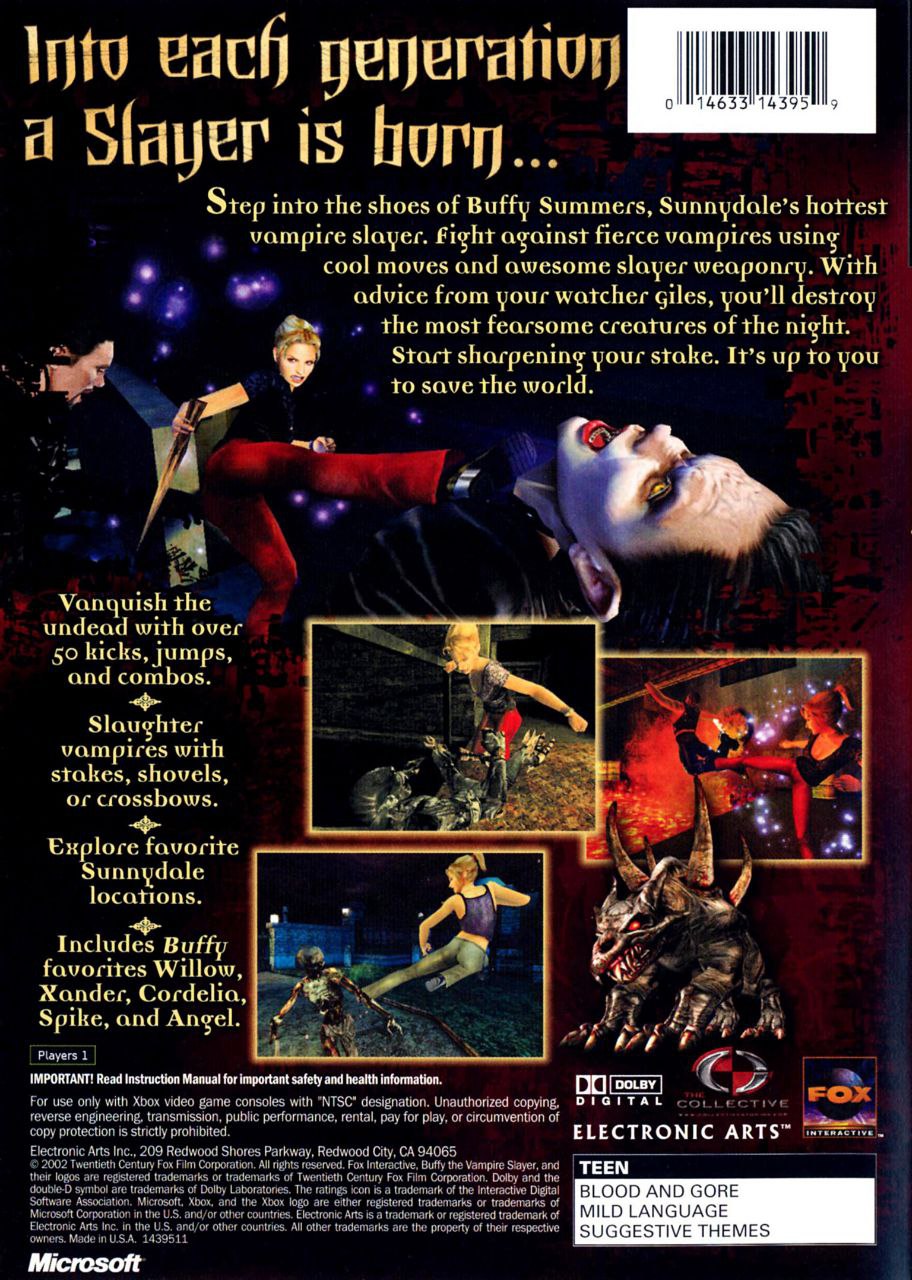 Buffy the Vampire Slayer (Xbox) (gamerip) (2002) MP3 - Download 